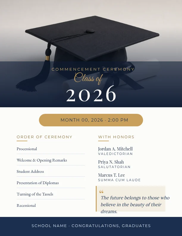 Graduation Program